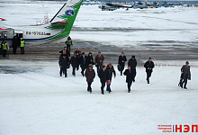 В Ухту прилетел ВрИО главы Республики Коми С.А. Гапликов