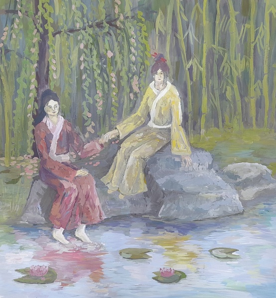 Учащаяся художественной школы Ухты Анна Канева – победитель  Международного конкурса «Россия – Китай. На крыльях сказки»